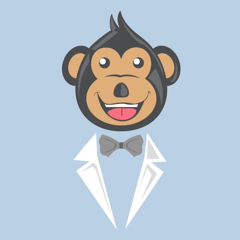 Monkey in a suit gift