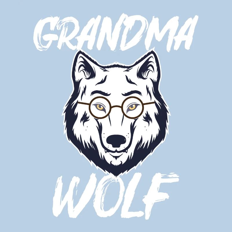 Bestemor Wolf White Direwolf Glasses Gift