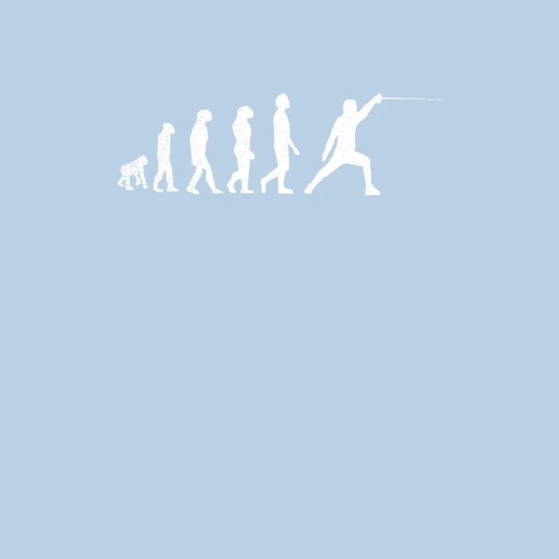 Fechten Evolution des Fechtens Geschenk