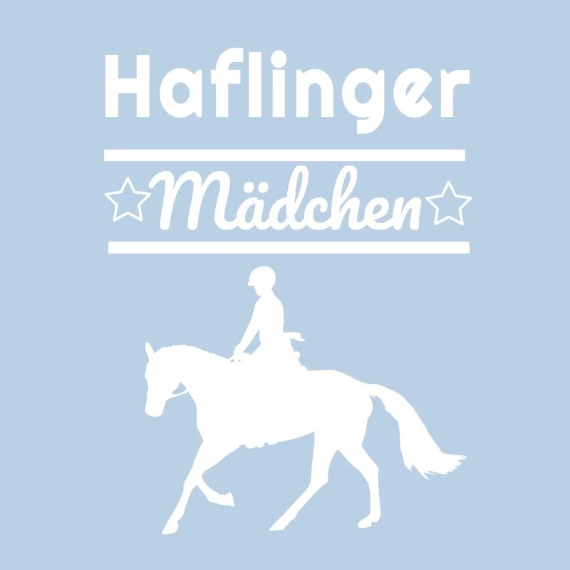 Haflinger Mädchen Reiterin Pferde