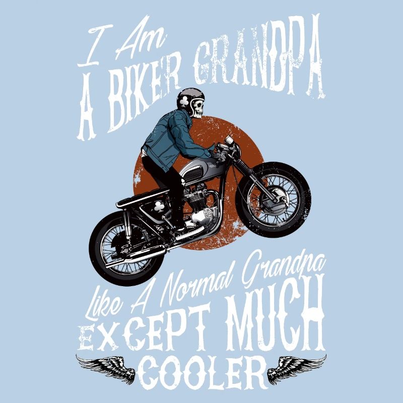 Ich bin ein Biker Opa Funny Biker Geschenk
