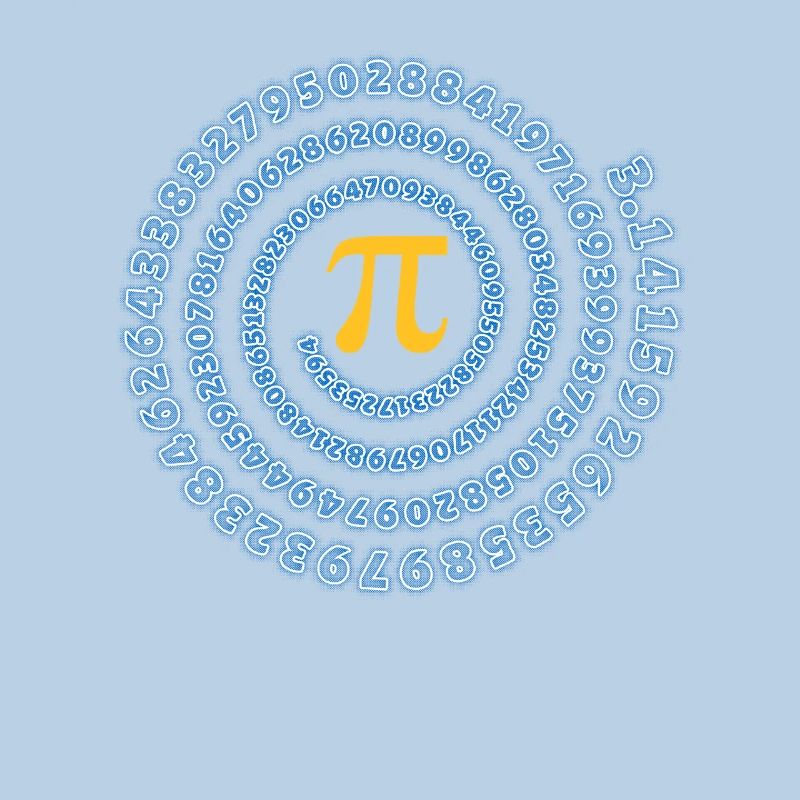 Cadeau de maths de maths de caractère de symbole de pi