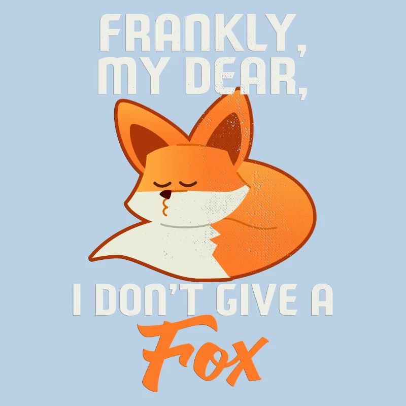 Frankly My Dear I Dont Give A Fox Gift