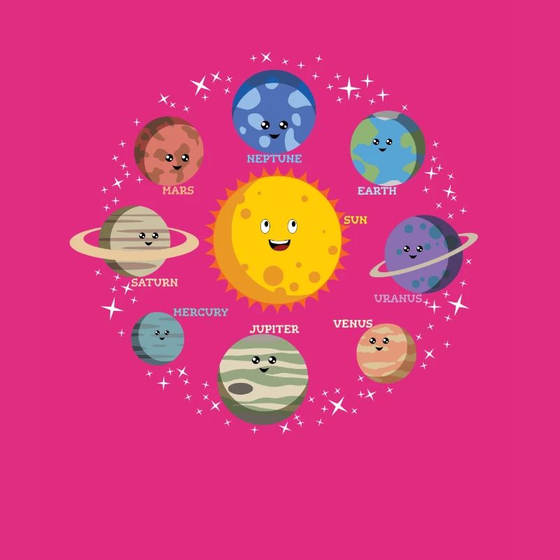 Planètes du système solaire - Galaxy Spaceman Gift