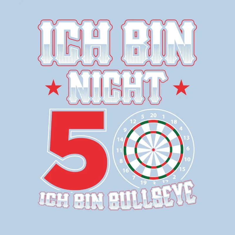 50 Geburtstag Darter | Dart Geschenkidee