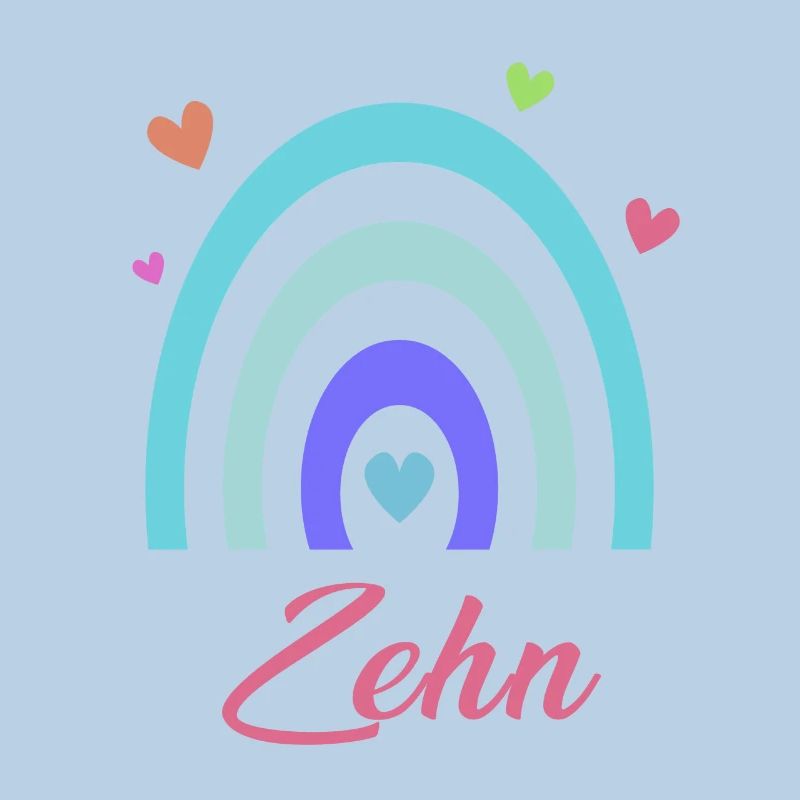10. Geburtstag Regenbogen