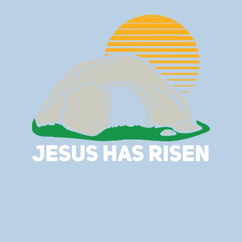 He is risen Easter Sunday Cave Jesus