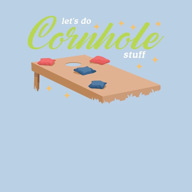 Cornhole Player Bean Bag Blind Hole Gift