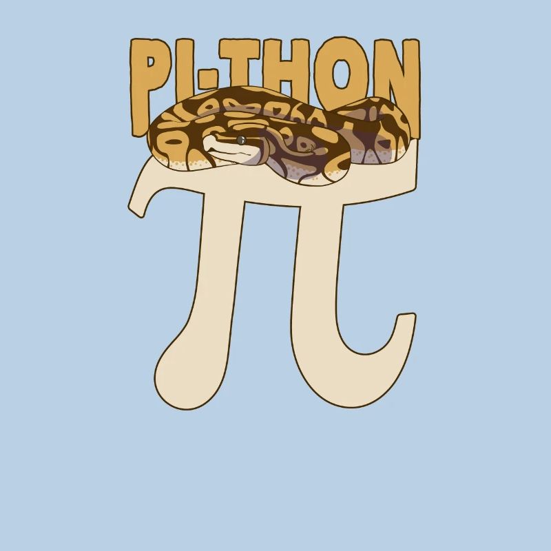 Pi-Thon Drôle Pi Jour Python Serpent Math