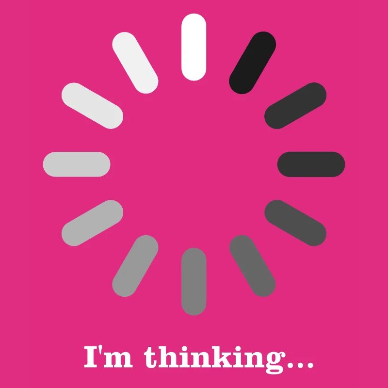 Colorful Loading Thought