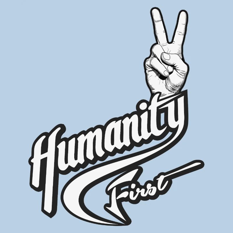 Humanity First | True Peace Symbol