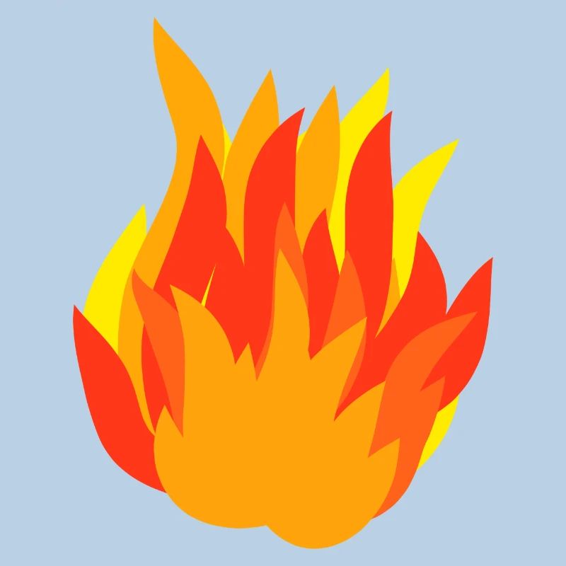 Feuer Flame eines Lagerfeuers, Geschenkidee