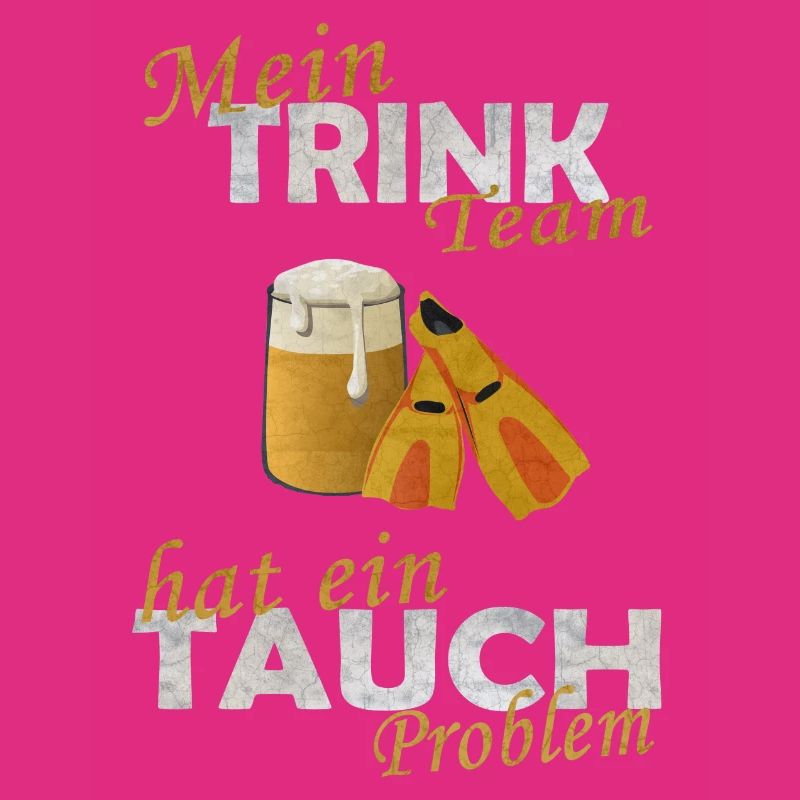 Mein Trink team hat ein Tauch Problem