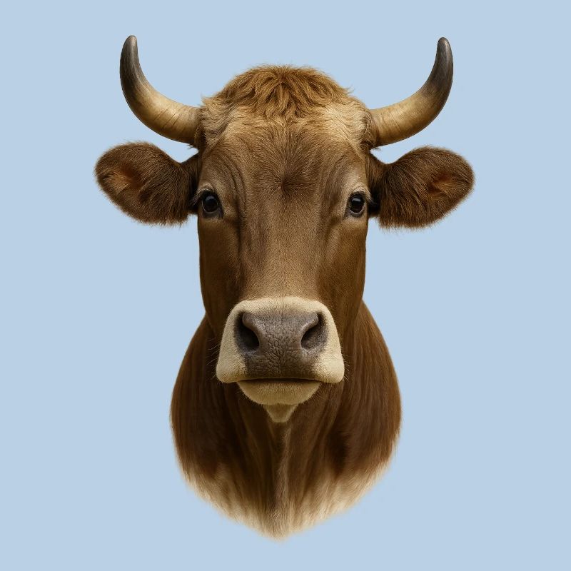 The most beautiful cow