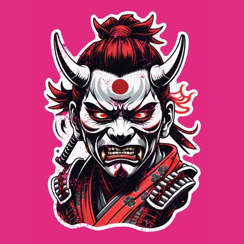 Samurai-Krieger - Japan - Dämon