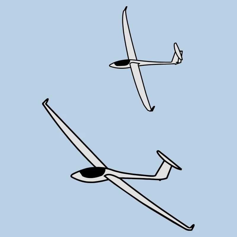 gliding glider pilot