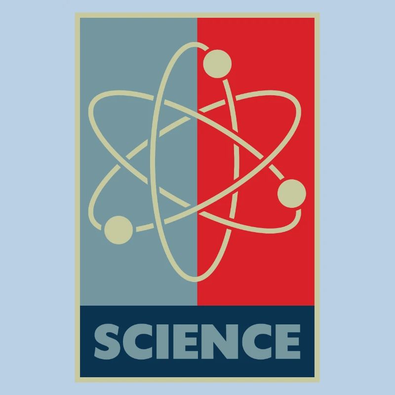 Modèle d'atome scientifique