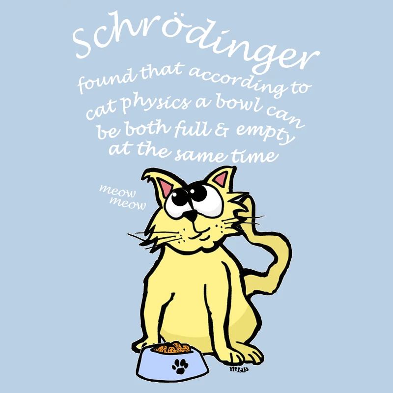 Schrodingers Katzenschale ist Quantum