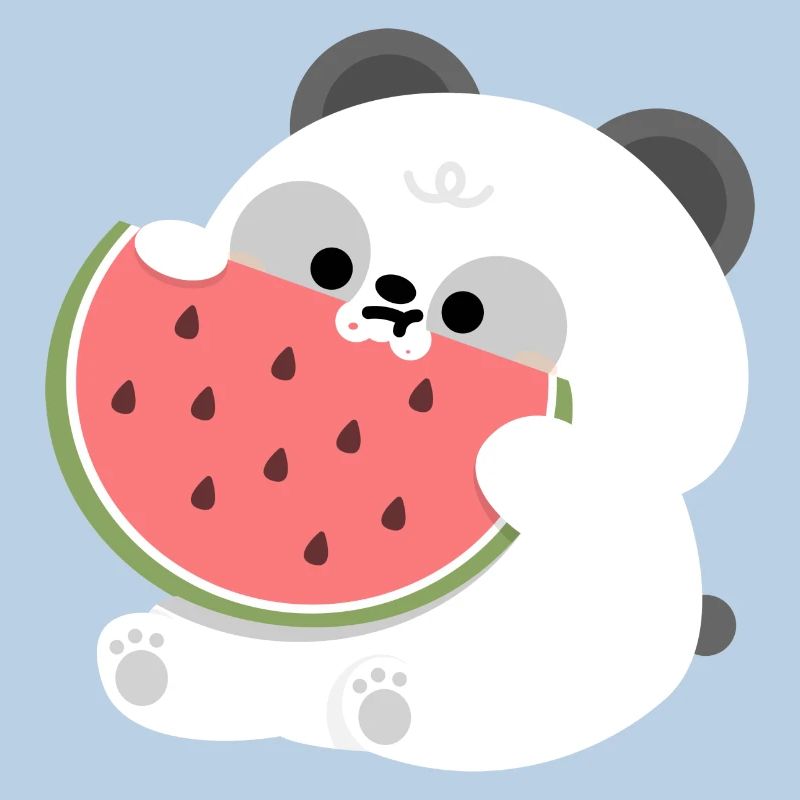 Panda Watermelon
