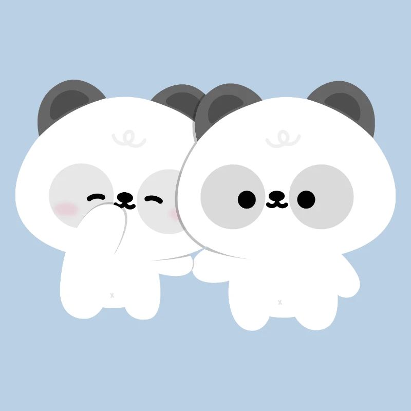 Panda-Paar
