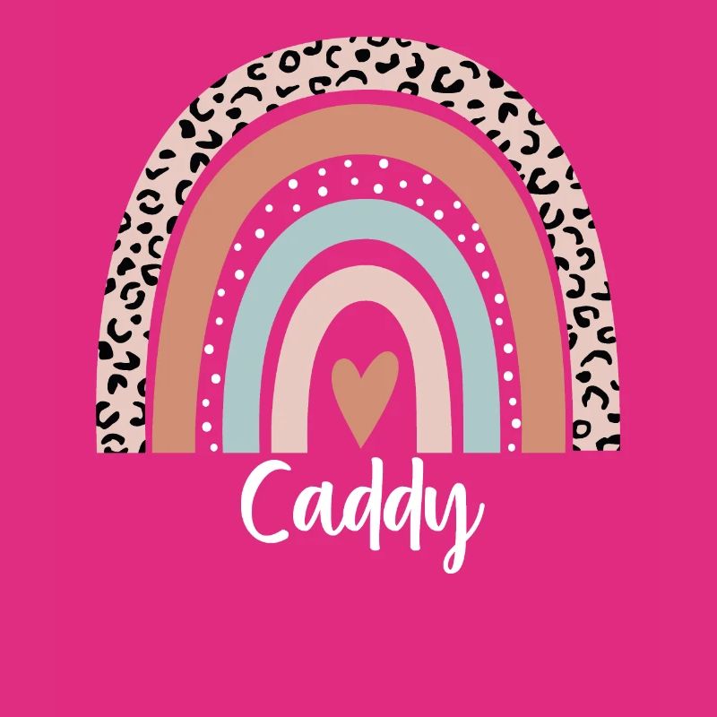 Caddy arc en ciel léopard drôle Caddy appréciation