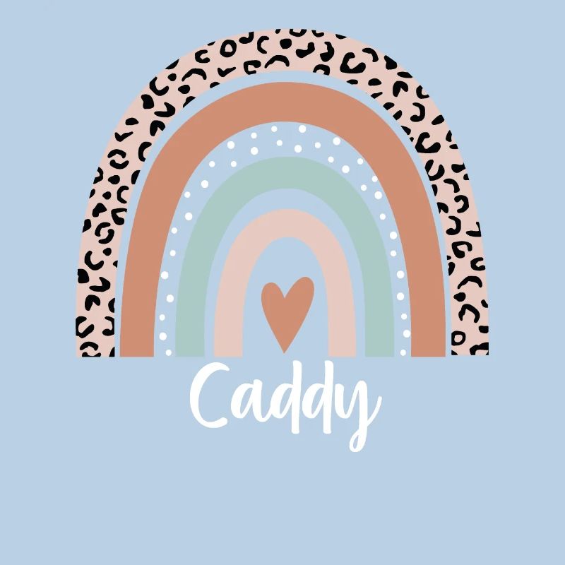 Caddy Regenbogen Leopard Lustiger Caddy Wertschätzung