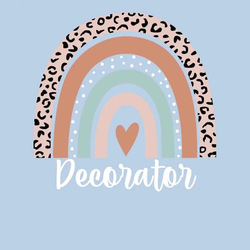 Decorator Rainbow Leopard Funny Decorator
