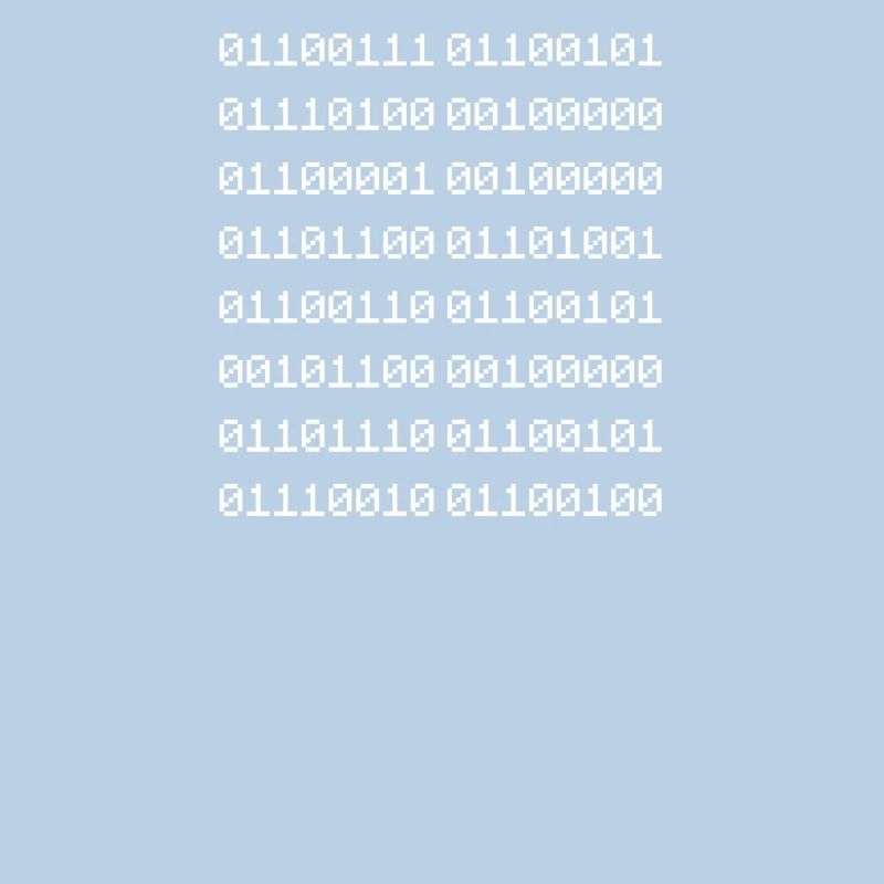 Code binaire Code binaire Binaire Naughty Quote Nerd Geek