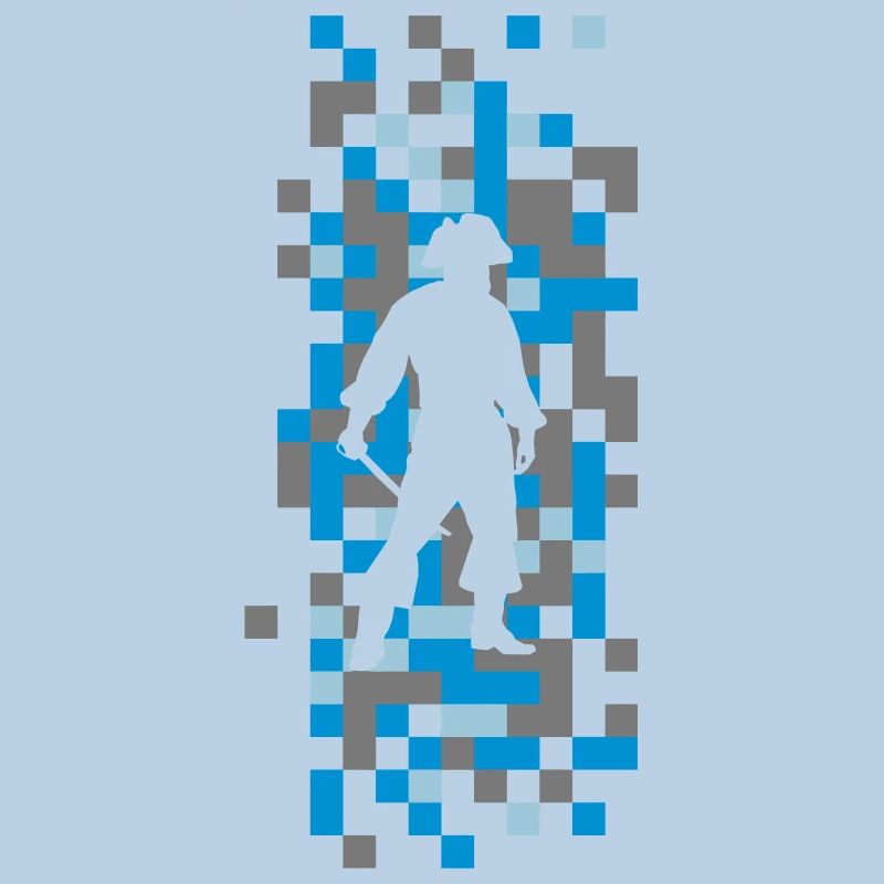 pirate tile pattern abstract motif graphic gift