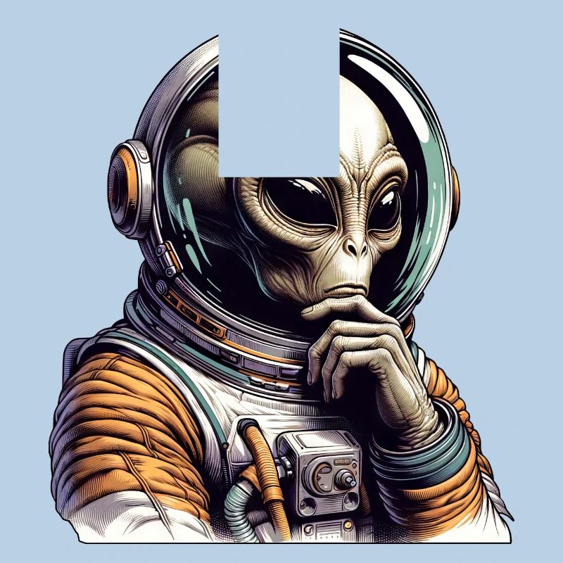 Aventure spatiale d’un cosmonaute extraterrestre