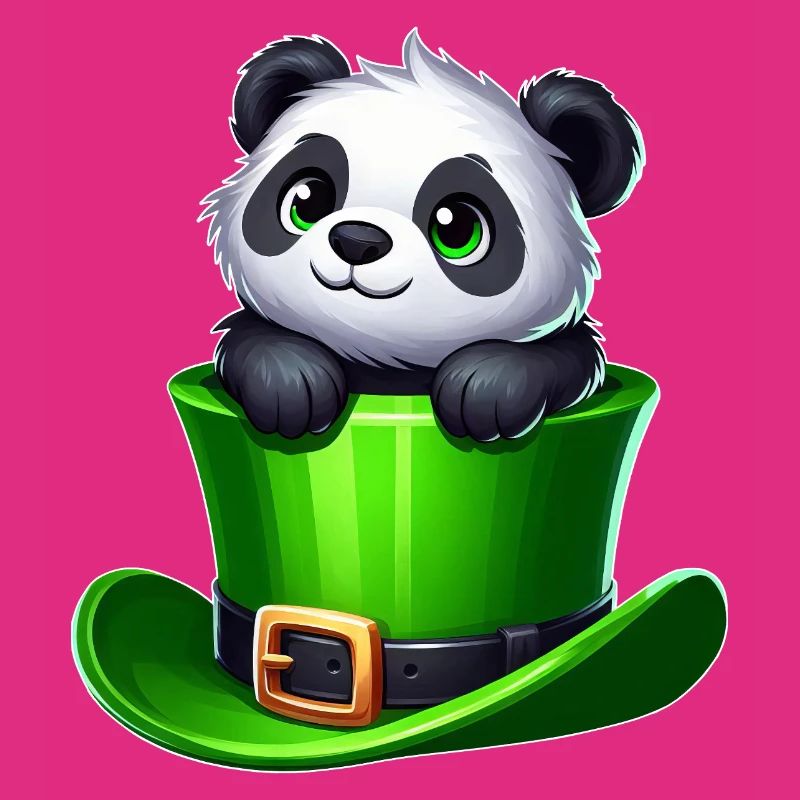 Saint-Patrick Panda Cylindre Trèfle