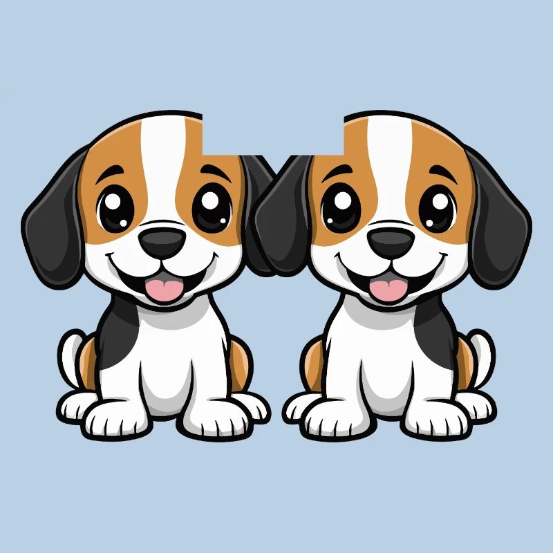 Beagle Hund Comic