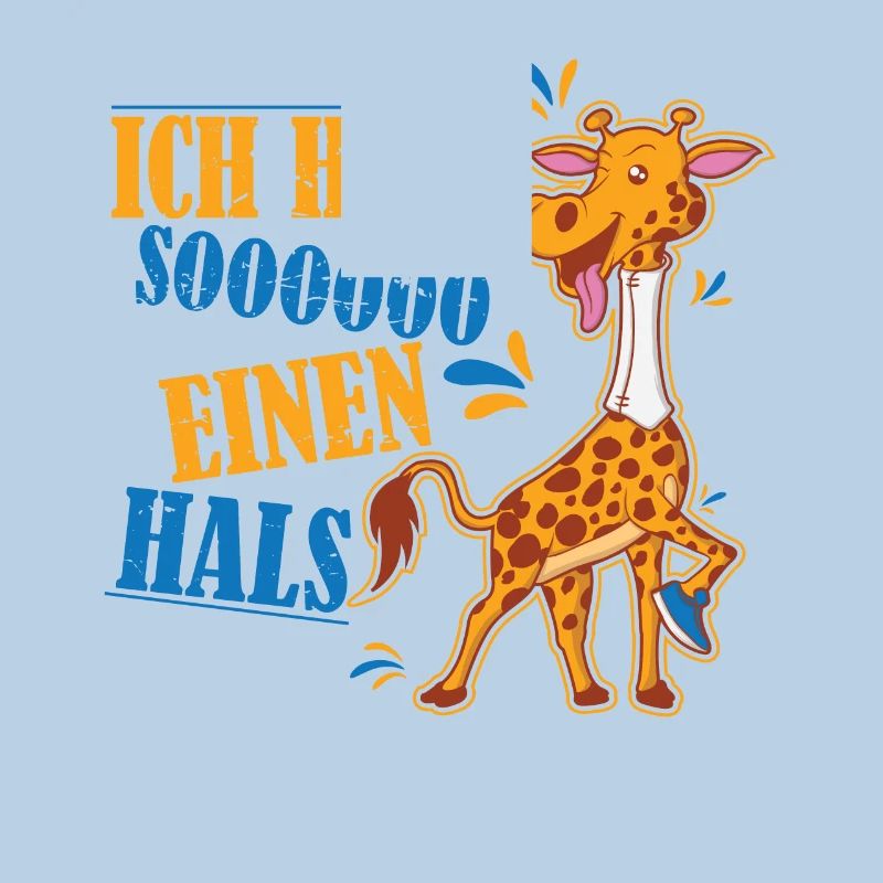 Giraffe mit Halskrause
