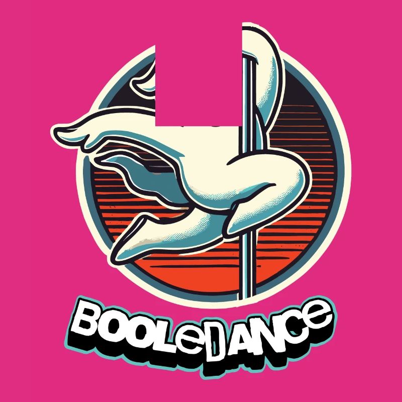 Funny Boolean Dance Saying Pole Dance Ghost