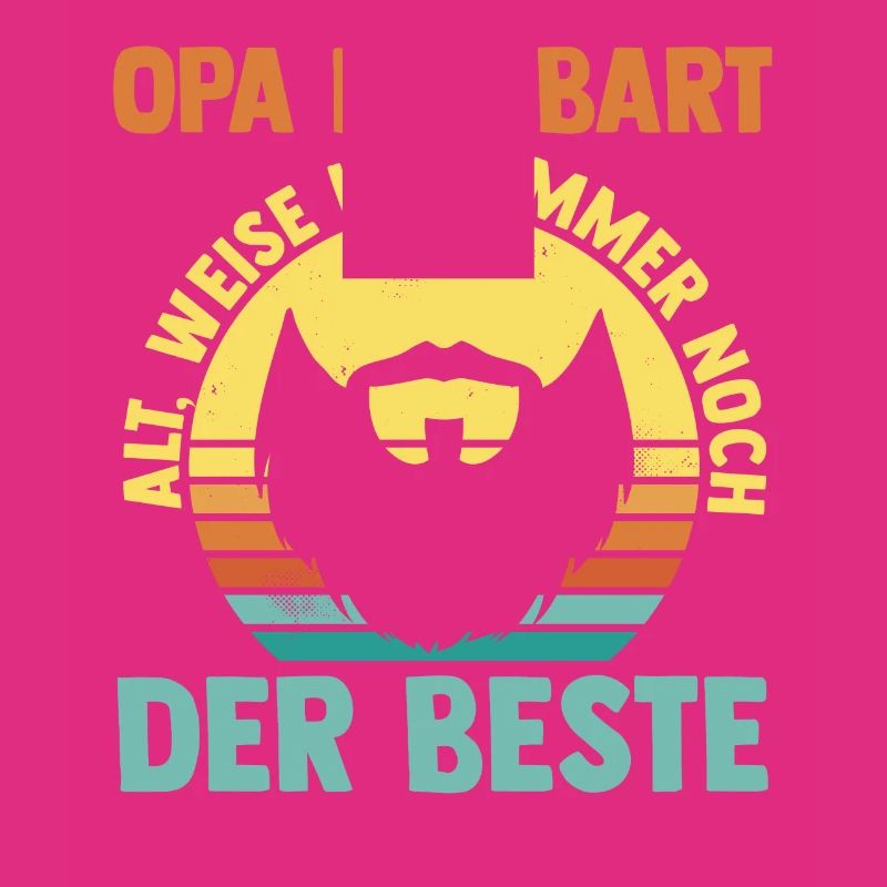 Papi avec une barbe