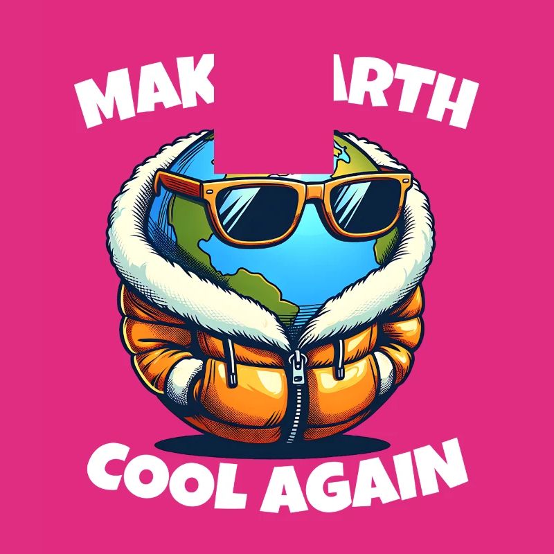 Make Earth Cool Again Klimawandel Protest Demo