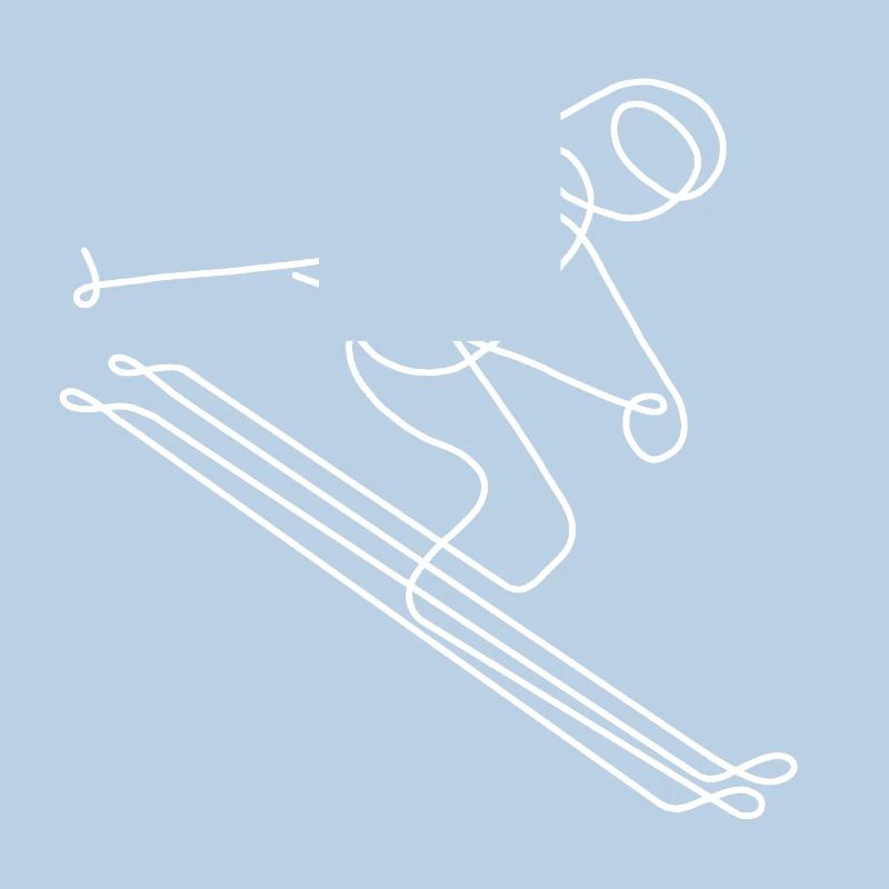 Skifahrer