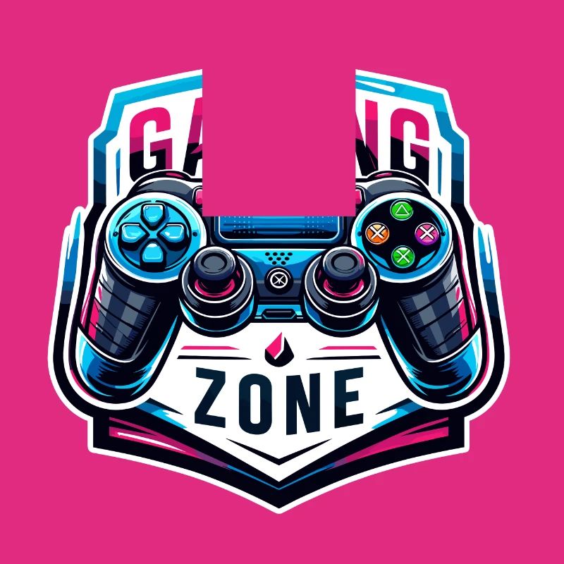 Gaming Zone - Controller Illustration