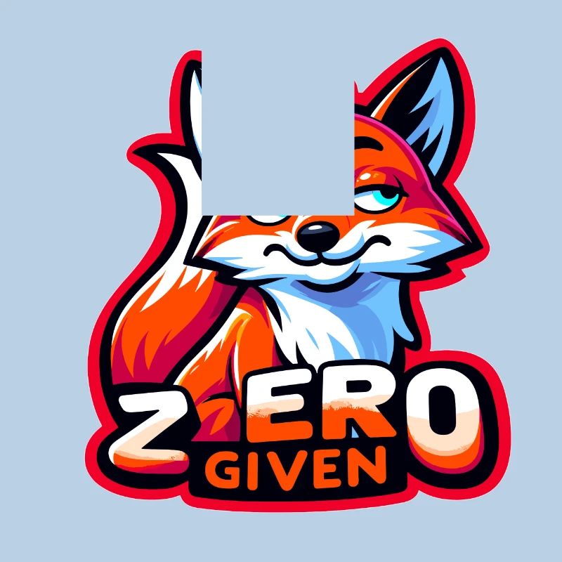 Zéro donné - Illustration de renard