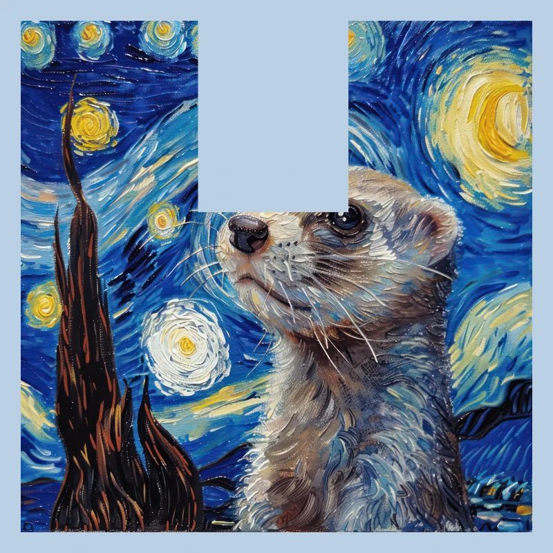 Frettchen, Van Gogh, Geschenk