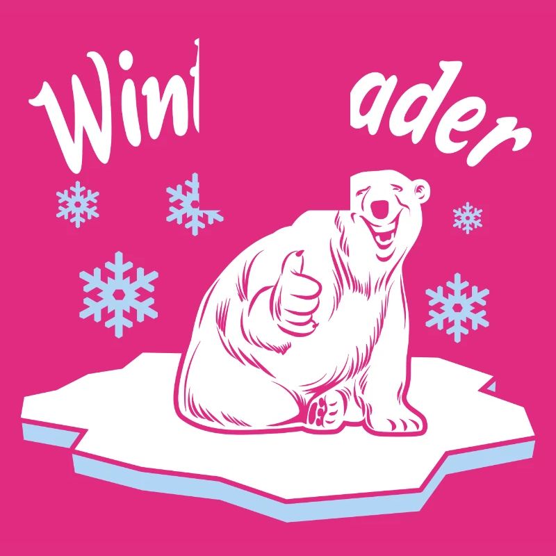 Winterbader Eisbaden Eisbad Spruch