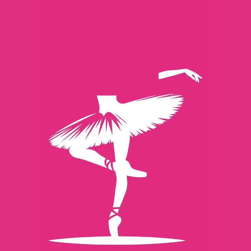 Ballerine dansante dans une pose de danse parfaite