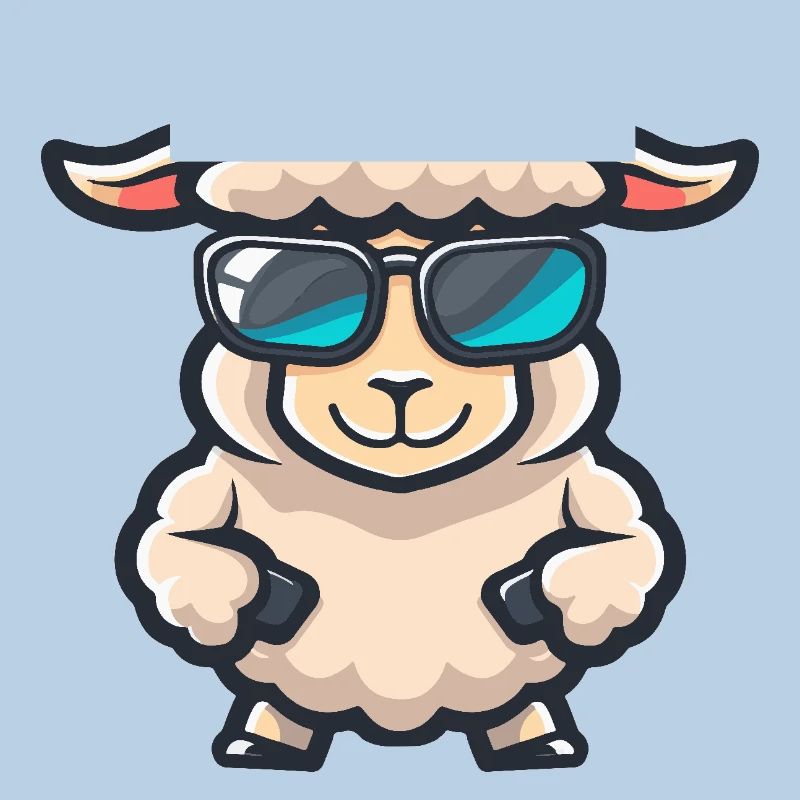 Sheep Cool Comic