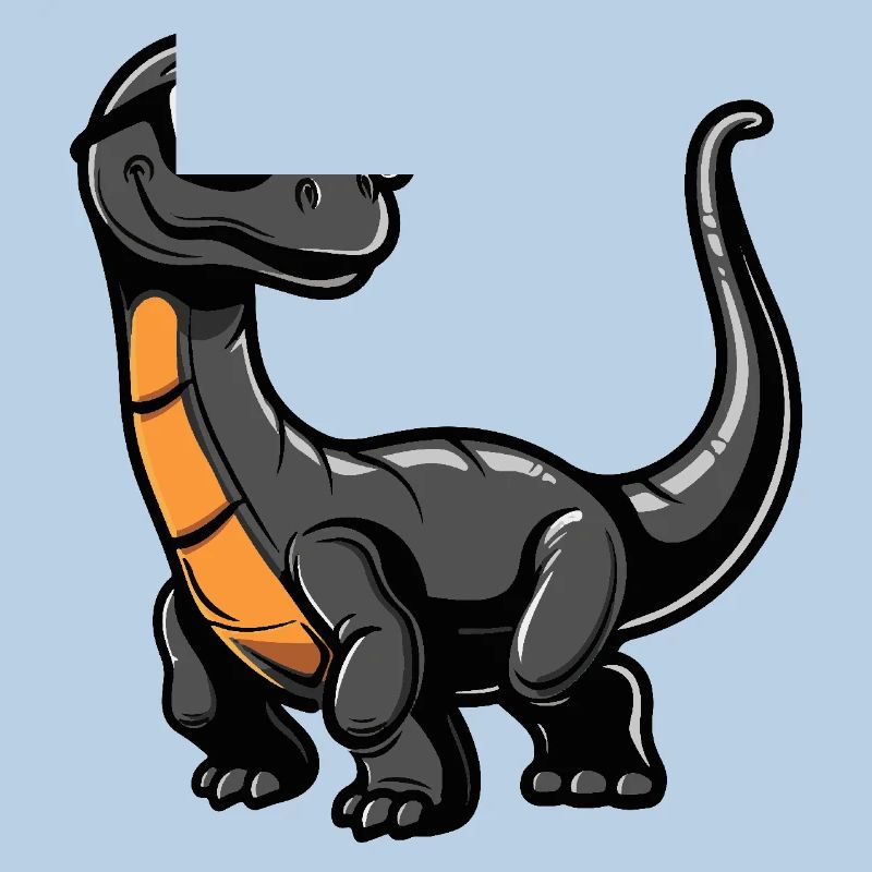 Dinosaurier brontosaurus Cool Comic