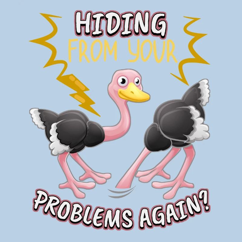 Funny Bouquet Bird-Strauss Comic Problem Solution