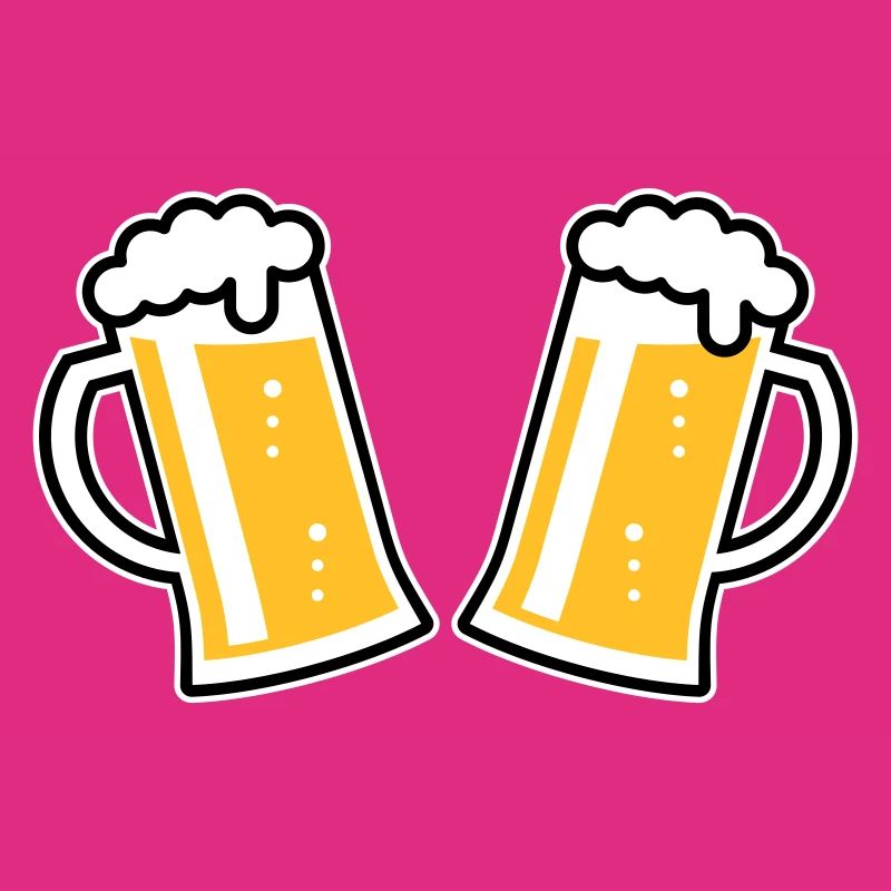 2 chopes à bière Prosten (bière / chope à bière / 3C)