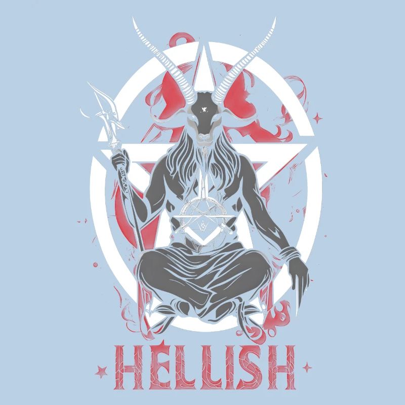 Hellish Satan Baphomet