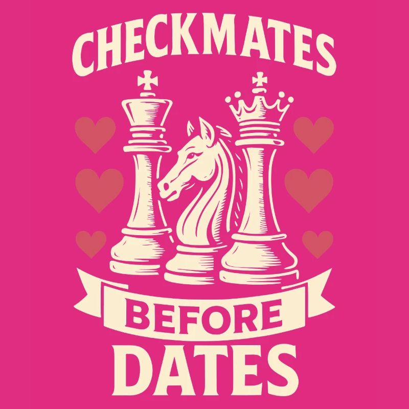 Checkmate Before Data Chess Player Fun Design