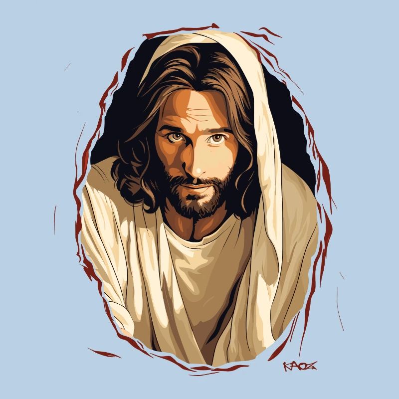 Le gars qui ressemble à Jésus en moi sort