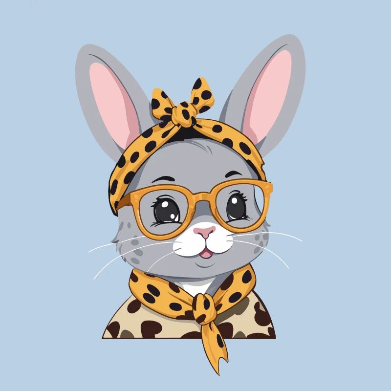 Maman Lapin Mignon Lapin Mère Mignon Lapin de Pâques